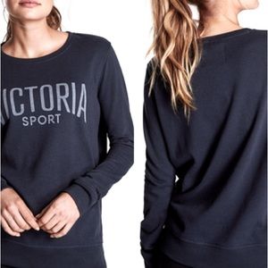 Victoria’s Secret Victoria Sport Black Sweatshirt S